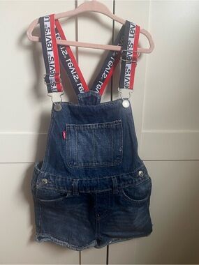 Levi’s short overalls girls 6-7yo
